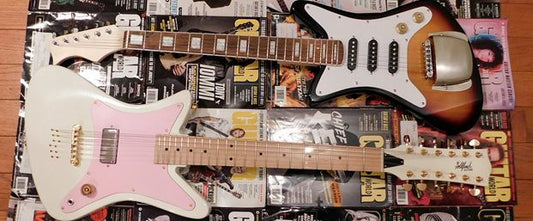 Goldfinch Guitars Painted Lady and Kensington review by Billy Voight for Guitarworld.com